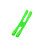 Camping Tableware Storage Strap Fastener Bands For-Green Short 1