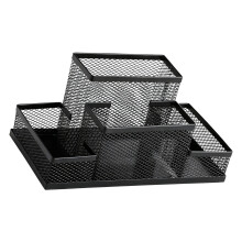 Multifunktionaler Stift-Organizer mit rutschfester-Vier Gitter