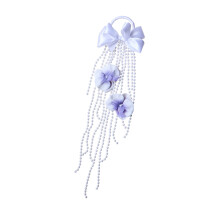 Bouquet de fleurs de mariée Phalaenopsis blanc éternel,-Violet