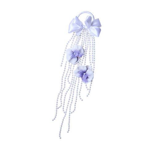 Bouquet de fleurs de mariée Phalaenopsis blanc éternel,-Violet