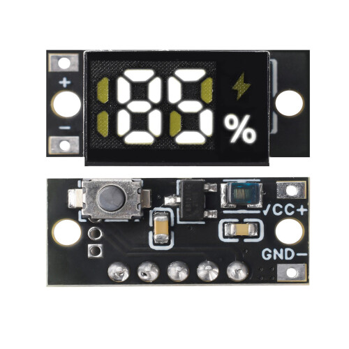 1/2/5Pcs LED Digital Display Meter Module Battery Capacity-1 1