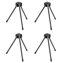 4X  Metal Tripod, Desktop Tripod with 1/4 Inch Screws, Suitable for Projectors and All Cameras