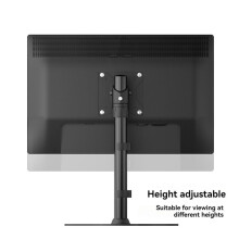 Desktop Monitor Arm Holder Lcd Led Display 14-27In Touch Screen Stand Mount Support Plasma Tv Base Pc Metal Bracket