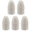 5X Removeble White Plastic Drinker with Handle for Pigeons Bird Supplies 29cm x 17cm 1