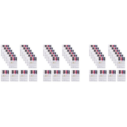 48 Boxes Home and Travel Quick Fix Sewing Kit Pre Threaded Needle Kit, Each Box with 10 Pieces