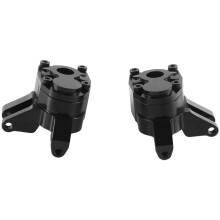 Zwart Metalen Tandwieldeksel Stuurkop Koperen Contragewicht voor Capra 1.9UTB SCX10 III RC Model Auto-Accessoires L135