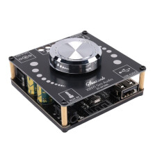 XY-AP100L 100WX2 5.0 Stereo Amplifier Board AUX USB Sound Card Digital Power Amp Amplificador 12V 24V