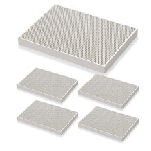 4 STUKS Honingraatlasblok Keramische Lasplaat Lasblokpaneel Lassenmaakset Juwelier FusionCasting Tools