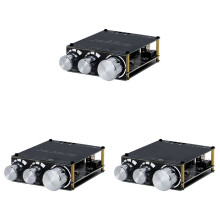 3X 5.0 100W+100W Power Subwoofer Amplifier Board 2.1 Channel Class D Home Audio Stereo Equalizer Amp XY-T100L