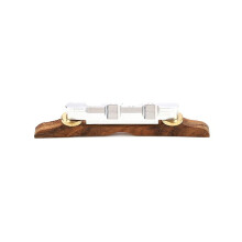 Guitar Bridge Saddle Metal Serrate Guitar Bridge Saddle for Guitar