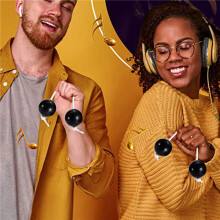 10 STKS Rhythm Shaker, Ritmische Bal voor Beginners, Hand Shaker Ballen voor Party Stage Performance Concert