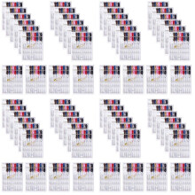64 Boxes Home and Travel Quick Fix Sewing Kit Pre Threaded Needle Kit, Each Box with 10 Pieces
