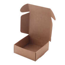 Papier Handgemachte Seifenkiste Braunes Papier SüßIgkeiten / ZubehöR Box Papier DIY Geschenk Verpackung Box (50 StüCk)