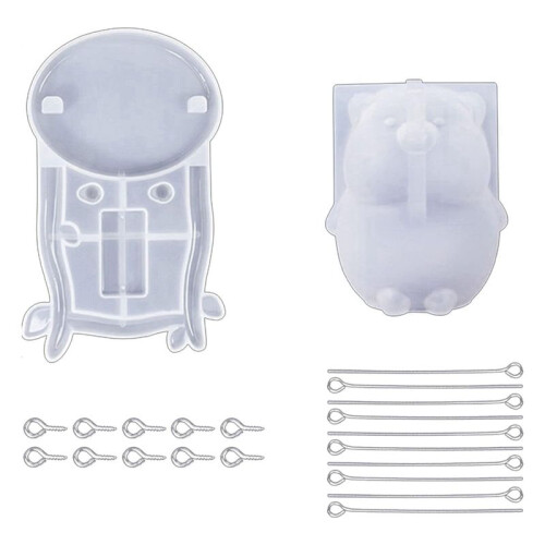 Cute Pig Silicone Molds Accessories for Car Table Decoration