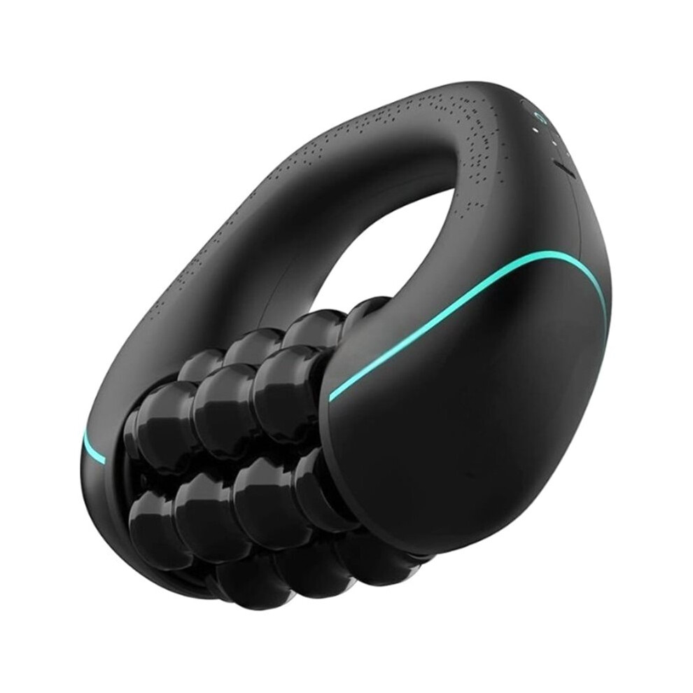 Rolling Percussive Massager Whole Body Fatigue Relief Deep Tissue and Muscle Recovery Rechargeable Powerful 3-Speed Spin
