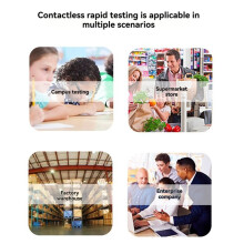 Home Emergency Forehead Thermometer Thermometer Wall-Mounted Non-Contact Infrared Sensor Body Temperature Measurement