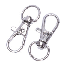 10pcs silver hooks 12mm x 30mm swivel trigger