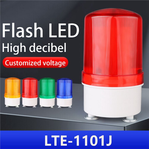 Volume Control Indicator Light with Rotating Beacon and Adjustable Decibel Yellow 1
