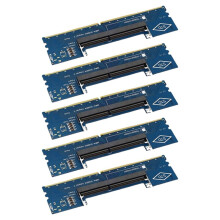 5 Cartes Adaptateurs Mémoire DDR4 pour Ordinateur Portable Vers Ordinateur de Bureau (Test Memory Stick)
