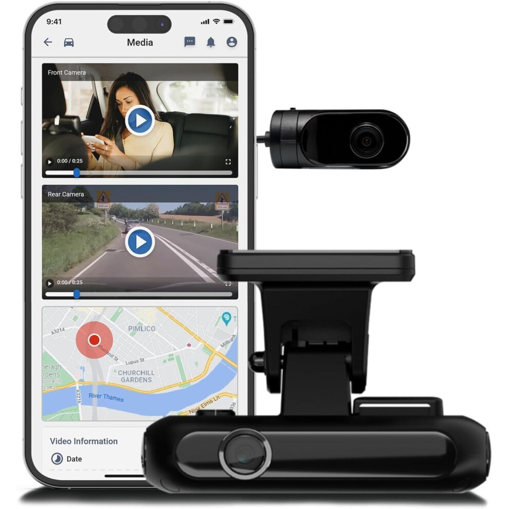 Rewire Security 4G Dash Cam With Gps Tracker 5060592631209