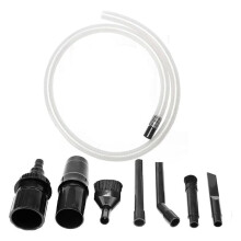 Vacuum Attachments Micro Tool Kit, 8 Piece Set with 1-1/4" & 1-3/8" Adapters for Standard Vacuums