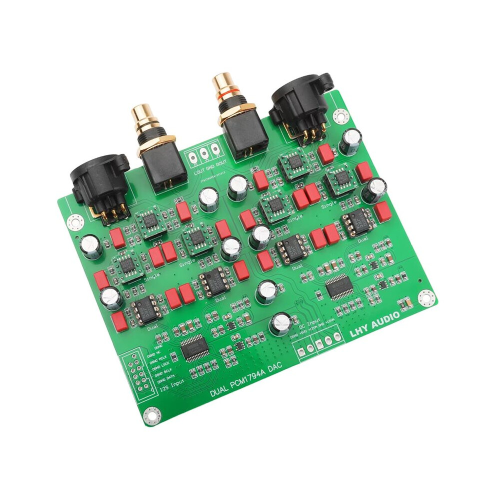 New Dual Pcm1794a Dac Balanced Decoder Board Usb Coaxial Fever Hifidiy Kit 24Bit 192K Pcm1794 5532Dd+5534Dd 4711345966994
