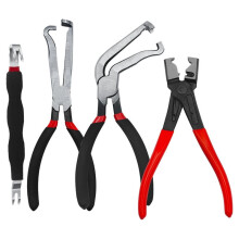 4PCS Automotive Tool Repair Kit Electrical Disconnect Pliers , Electrical Connector Separator Tool, Hose Clamp Pliers