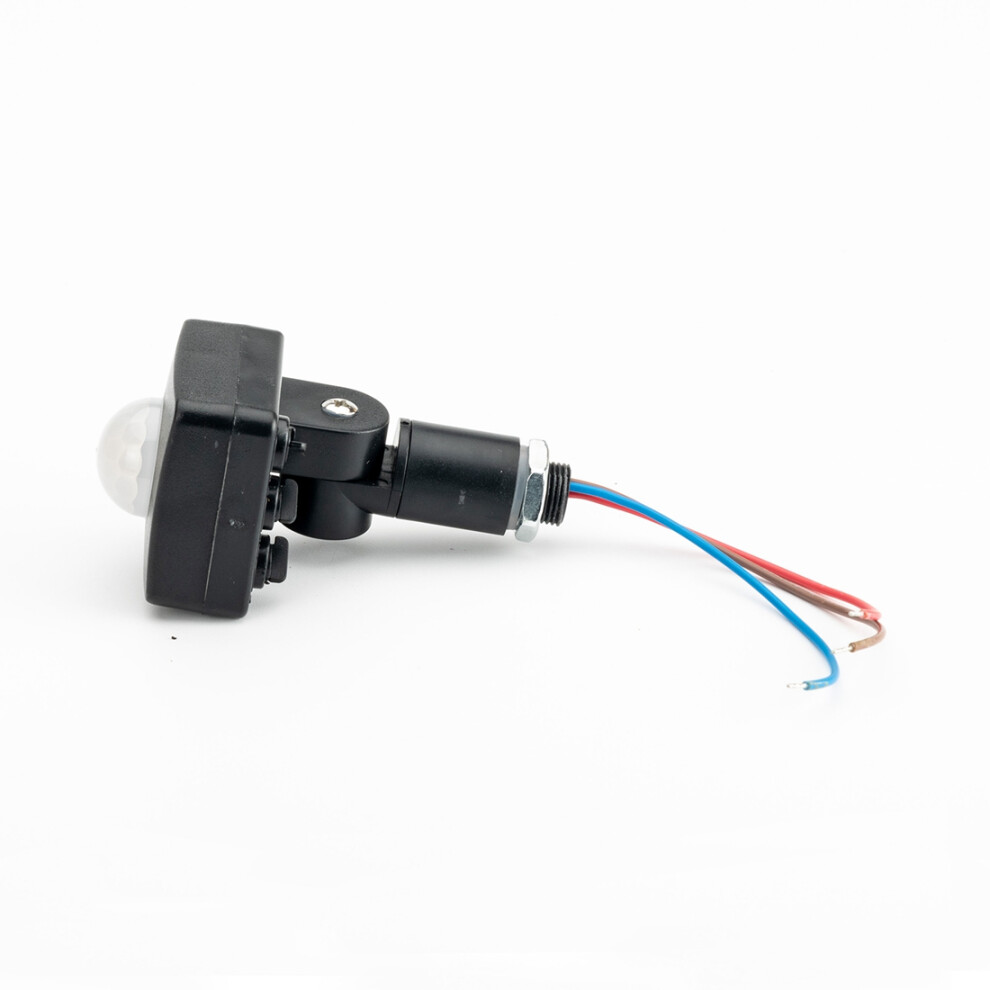 Ac85-265V Ip65 Motion Sensor Adjustable Pir Ultrathin Led Pir Outdoor Motion Sensor Detector,12Mm Light/Black 6031146219425