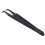 Pince a pointe coubee anti-statique Noir 1