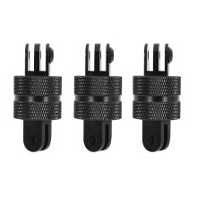 3X 360 Degree Rotating Swivel Pivot Arm Mount Adapter for Hero 3 3+ 4 Camera Black