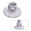 Round Pipe Fixed Joint Storage Rack Connector Aluminum-5ways 5