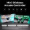 MustFun Hitbox Controller  Leverless Arcade Stick Controller for PC/PS3/PS4/ and Fightstick Arcade Games Black 6