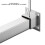 Modern Stainless Steel Square Pipe Mounting Flanges with-40mm 6
