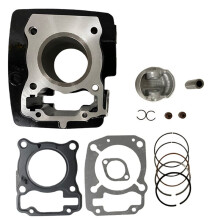 57.3mm Motorcycle Engine Parts Cylinder Block Piston Kit M03010002 for Hero Hunk 160R Hunk 160 2021-2024