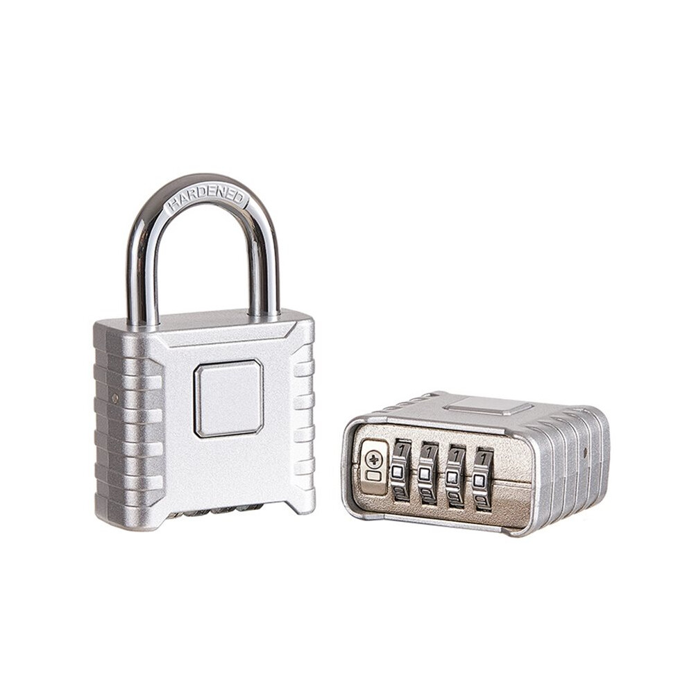 Heavy Duty Combination Padlock, Outdoor Lock, Stainless Steel Shackle, 4-Digit Combination Lock A 6034116898750