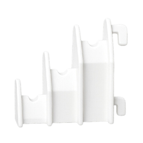 Multifunctional Plastic Brackets Pliers Holder For Hand-White