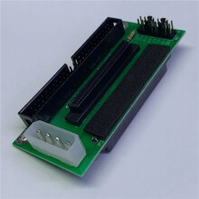 2X Scsi Sca 80 Broches Ă 68 Broches Ă 50 Broches Ide Adaptateur de Disque Dur Carte Convertisseur