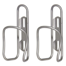 2X Support de Bouilloire de VéLo en Alliage de Titane, Support de Cage de Bouteille D'Eau Creux avec Vis, Accessoires de Cyclisme de VéLo Style A