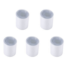 5X Gaine Thermoretractable en Pvc 70mm pour Film Retractable 4 X 18650 5M Transparent