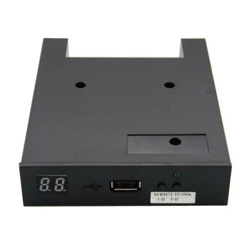 Emulador de Unidade de Disquete USB SFRM72-TU100K de 3,5 Polegadas para Órgão Eletrônico de 720K e Máquina de Bordar com Display LED de 2 Bits