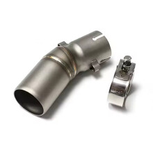 51mm Motorcycle Exhaust Middle Link Pipe Connect Muffler for 450SR 450 SR 2022 2023