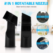 2X Vacuum Cleaner Attachments 32mm Vacuum Cleaner Attachment Kit Extra Nozzle Kit Cleaning Brush Brushes and Nozzles
