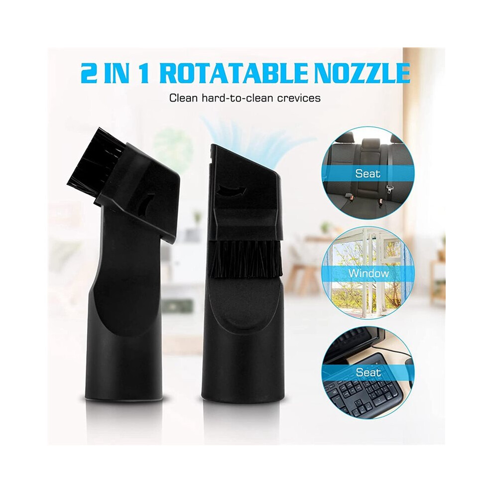 2X Vacuum Cleaner Attachments 32Mm Vacuum Cleaner Attachment Kit Extra Nozzle Kit Cleaning Brush Brushes And Nozzles 4712778238092