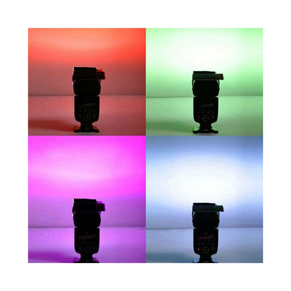 3X 12 Colors/Set Flash Speedlite Color Filters Cards For / Camera Photographic Gels Filter Flash Speedlight 6034021378071