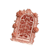 Ceinture de fenêtre au Design Floral, modèle de Figurine,-Rose