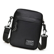 Practical Adjustable Outdoor Belt Bag Oxford Cloth-Black Color