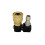 360 Degree Rotating High Pressure Quick Connect-aluminum Black 1