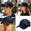 Ventilated Sport Sun Hat Mesh Mesh Quick Dry Fabric-Black 3