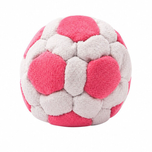 Multicolor Football Stuffed Punching Bag Creative-pink white