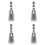 High Carbon Steel Wire Twisting Tool With Adjustable-4 pack 1